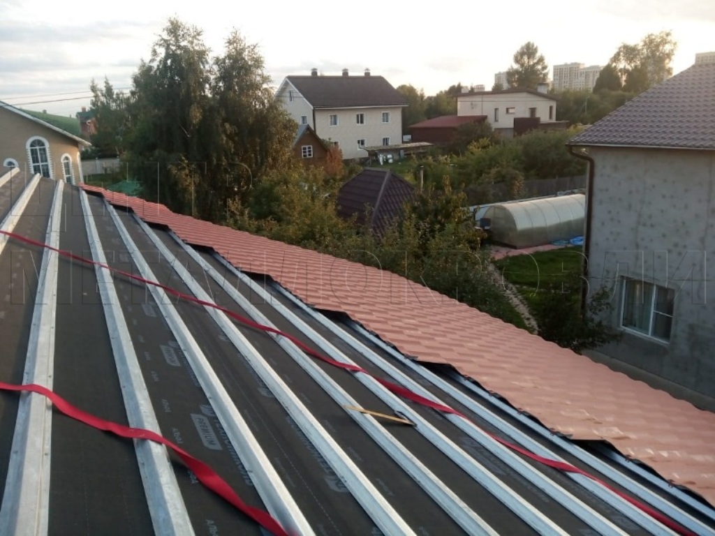 Металлочерепица Геркулес 8004 терракотовый Стальной Бархат от Центра Металлокровли в Улан-Удэ