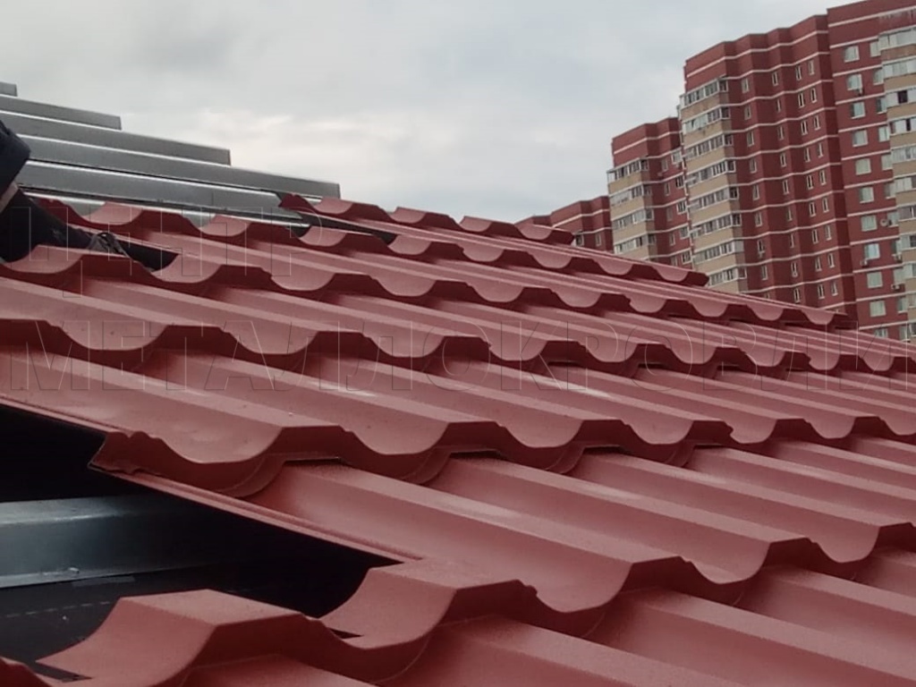 Металлочерепица Геркулес 8004 терракотовый Стальной Бархат от Центра Металлокровли в Улан-Удэ Металлочерепица Геркулес 8004 терракотовый Стальной Бархат от Центра Металлокровли в Улан-Удэ